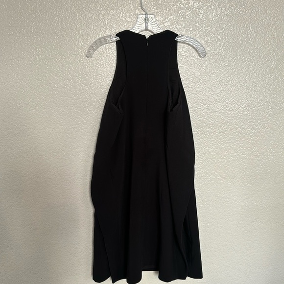 KF/ KAUFMANFRANCO Collective Layer Halter Dress Sleeveless Cape Size 10 - Picture 5 of 8